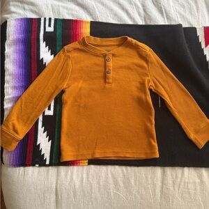 The Children's Place Golden Long Sleeve Henley Shirt
